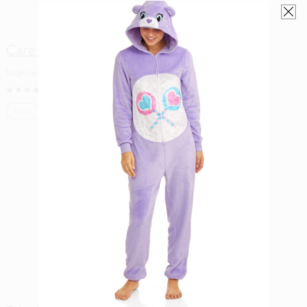 Adult Care Bear onesie